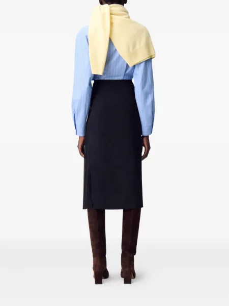 Fusta plisata Claudie Pierlot plisată negru