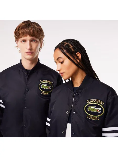 Lacoste Kurtka Unisex Lacoste granatowa