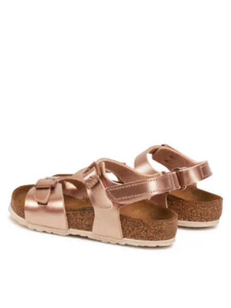 BIRKENSTOCK Atviri batai Rio vario rožinė