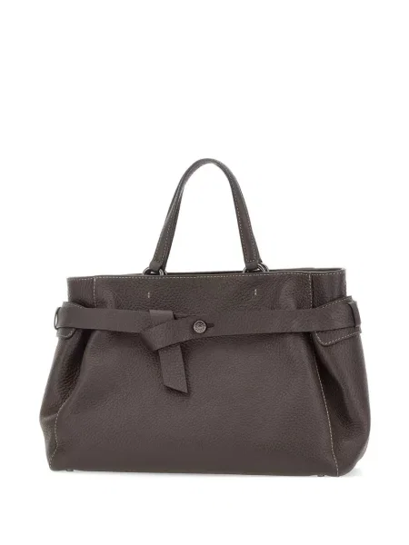 Geantă shopper Gianni Chiarini din piele maro