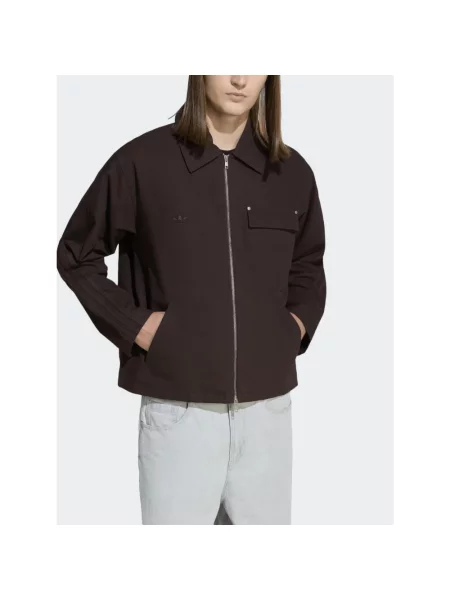 Kurtka Adidas Originals brązowa