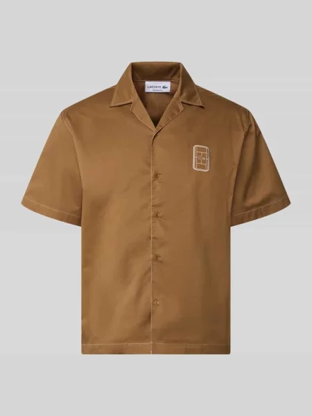 Koszula casualowa o kroju regular fit z czystej bawełny Lacoste