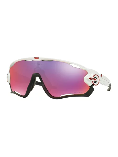 Oakley Akcesoria unisex ONE SIZE Okulary przeciwsłoneczne Jawbreaker Prizm Road biały
