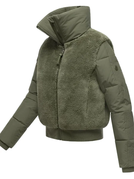NAVAHOO Geacă de iarnă închis verde