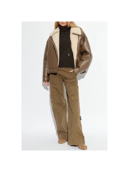 Sweter Sporty And Rich brązowy