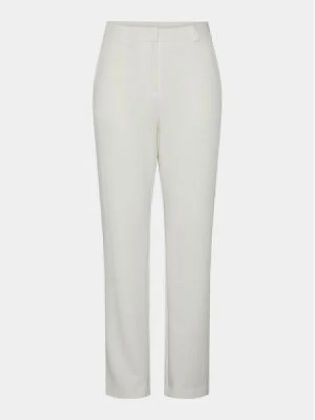 YAS Pantaloni din Izzie alb