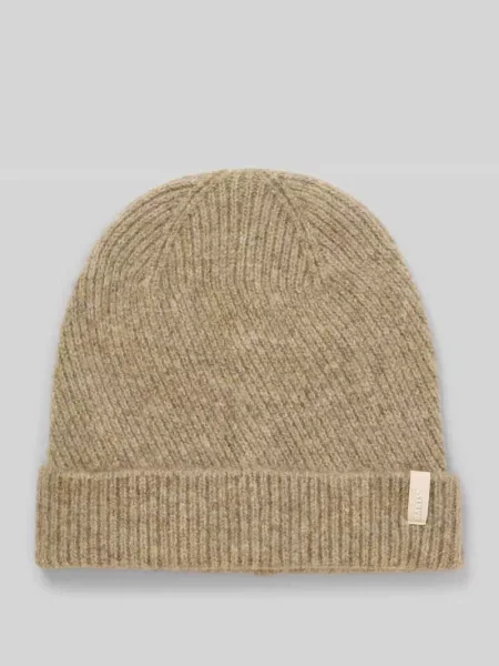 Barts czapka z zawartością wełny Kirinda Kobiety Sztuczne włókno zielony|szary marmurkowy ONE SIZE szara