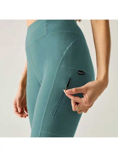 Legginsy turystyczne Monira zielone