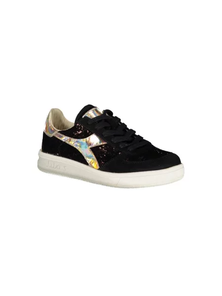 Trampki Diadora skórzane eleganckie czarne