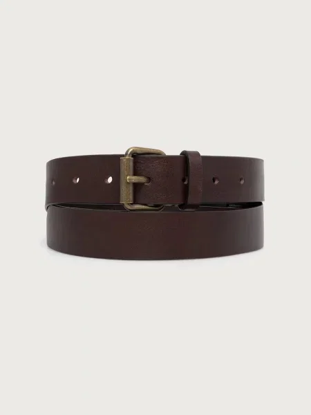 Weekend Max Mara ζώνη γυναικεία δερμάτινη WKASAIO καφέ
