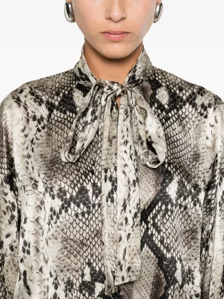 Bluză Roberto Cavalli cu imagine