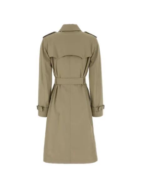 Двуреден тренчкот Burberry зелено
