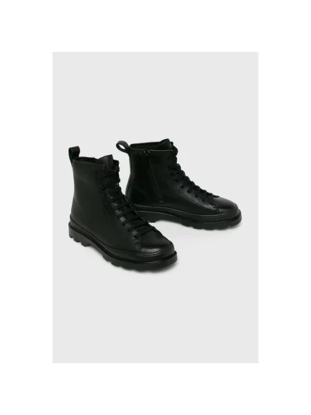 Buty do kostki Camper skórzane czarne