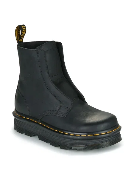 Botine Dr. Martens din dantelă negru