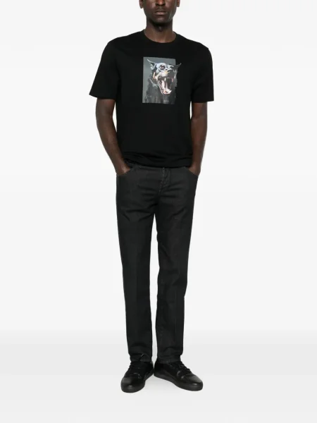 Tricou Boss cu imagine negru