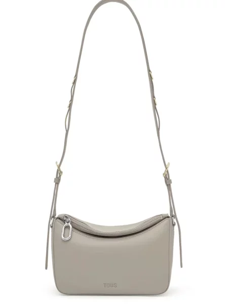 Tous torebka CITY szary beżowa