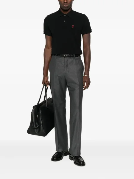 Pantaloni Ami Paris gri