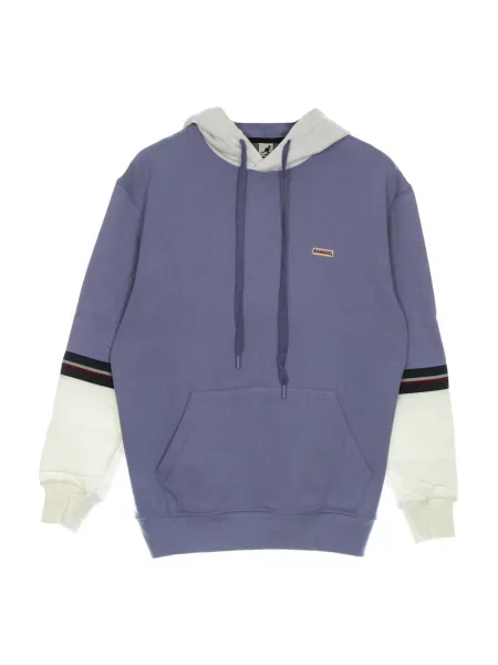 Bluza z kapturem Kangol fioletowa