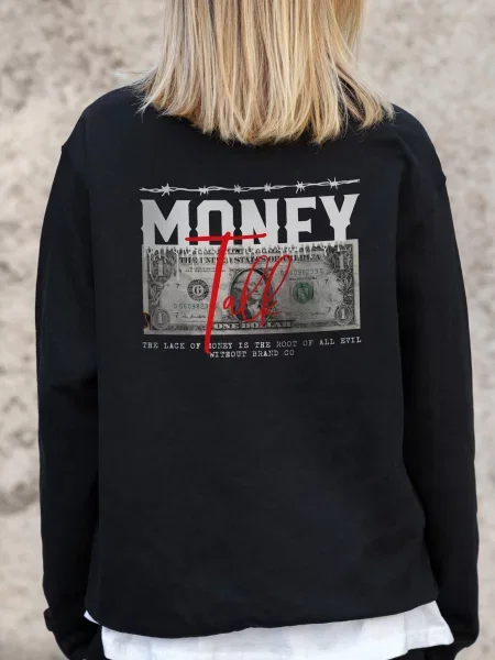 Світшот Without чорний