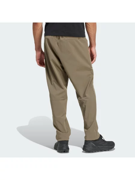 ADIDAS TERREX Outdoorové kalhoty Essentials / bílá khaki