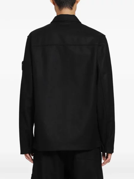 Cămașă Stone Island cu strasuri negru