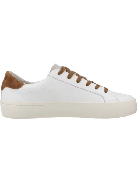 Sneakersy Sun68 skórzane w miejskim stylu białe