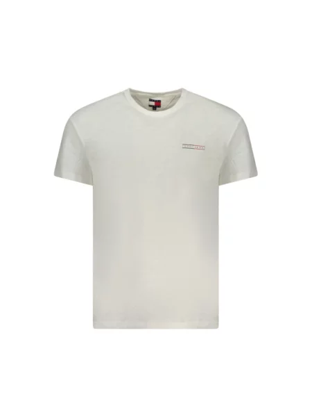 Koszulka Tommy Jeans z nadrukiem biała