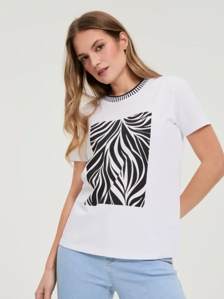 Tricou Marisse alb