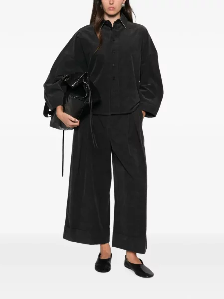 Pantaloni Soh de catifea cord gri