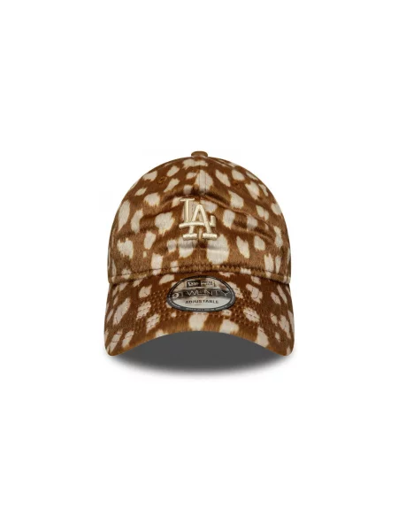 Állatmintás baseball sapka New Era nyomtatás barna