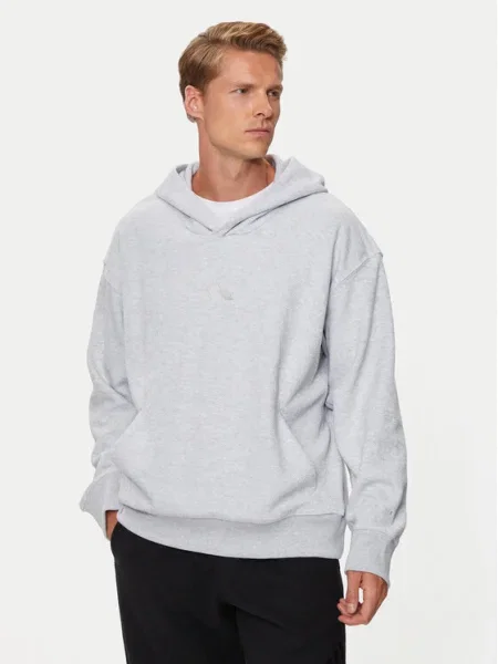 Adidas Mikina Elevated ALL SZN Terry Loop sivá