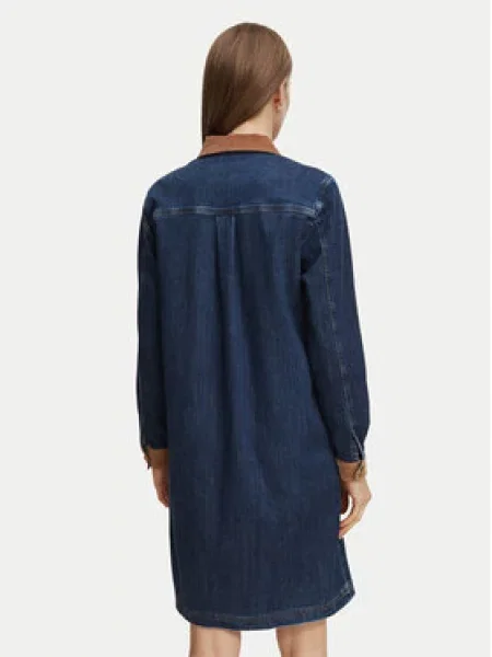 Luisa Spagnoli Jeans obleka Graziosa modra