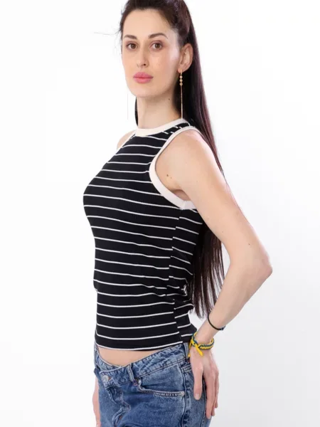 Майка Носи своє бавовна/поліестер чорний