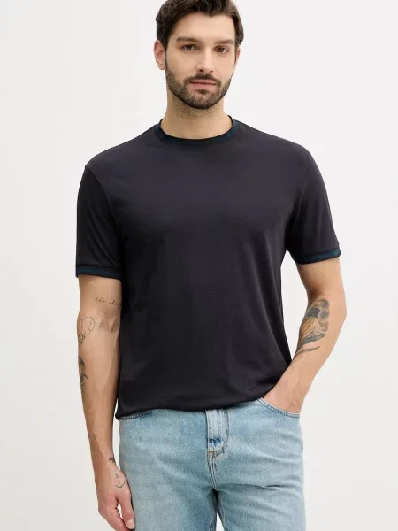 Armani Exchange Kratka majica modra