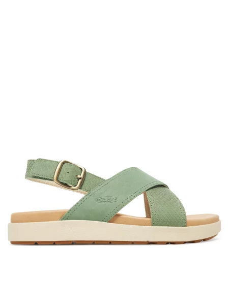 Σανδάλια Keen Elle Luxe Cross Strap πράσινο