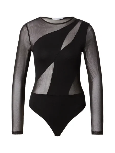 ABOUT YOU Tricou body Giulia' negru