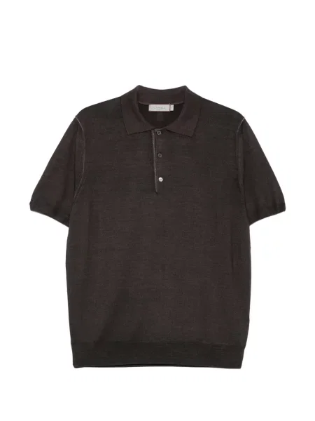 Tricou polo Canali maro