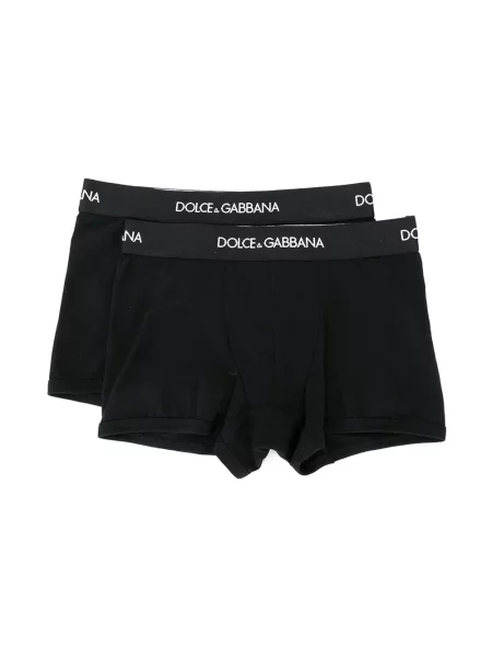 Bokserki dziecięce Dolce And Gabbana czarne