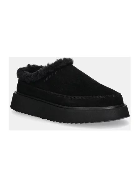 Inuikii kapcie zamszowe Classic Micro czarny