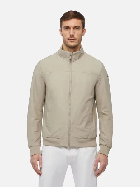 Бомбер Geox бежевый