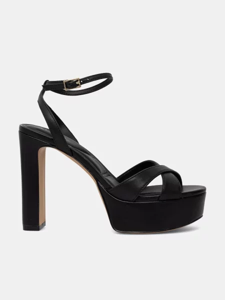 Aldo sandale cu din piele ROSINE negru