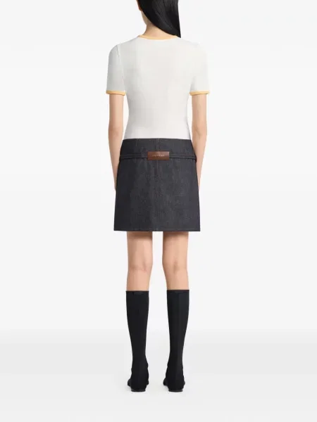 Tricou Courreges alb