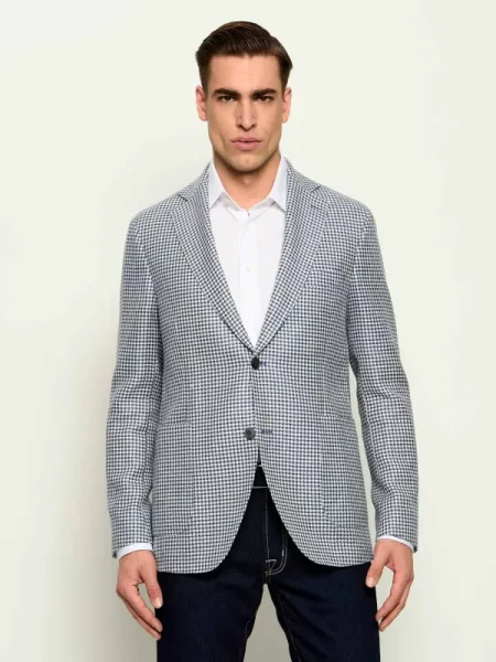 Oscar Jacobson De lână sacou Ferry | cu adaos de in