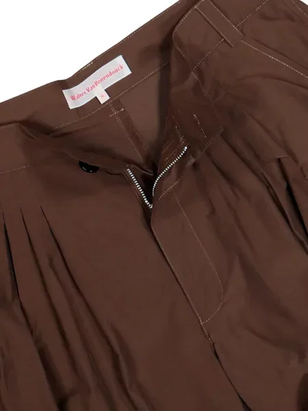 Pantaloni cargo Walter Van Beirendonck maro