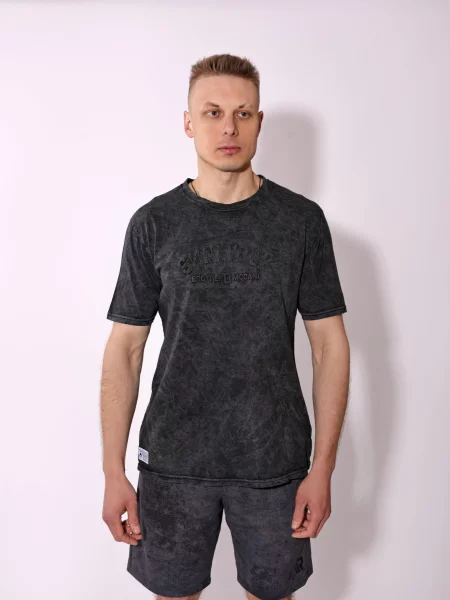 Футболка LUMO віскоза/поліестер чорний