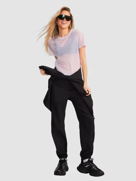 Джогери Under Armour Luna Wvn Jogger бавовна/поліестер чорний