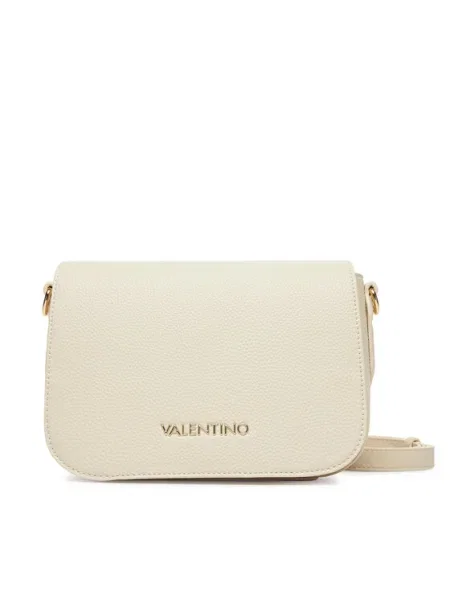 VALENTINO Taška cez rameno Brixton nebielená béžová