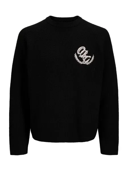 Jack & Jones Junior Pulover JORFREDERIKSBERG' negru