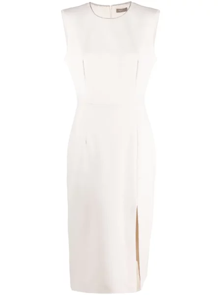 Rochie midi Peserico fără mâneci până la genunchi de costum