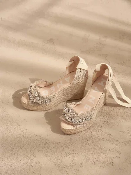 Kapri hlače Manebì bež